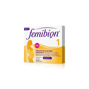 Femibion 1 Plánování a první týdny těhotenství tbl.28