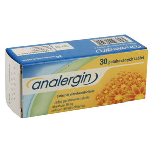 ANALERGIN 10MG potahované tablety 30