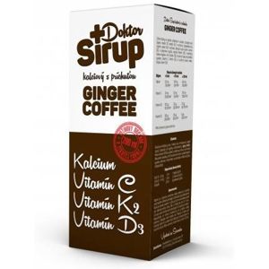 Doktor Sirup kalciový Ginger Coffee 200ml - II.jakost