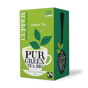 Cupper BIO Pure Green Tea 20 n.s. - II. jakost