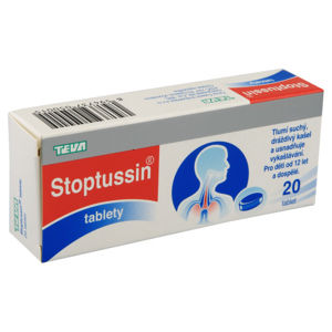 STOPTUSSIN 0,004G/0,1G neobalené tablety 20