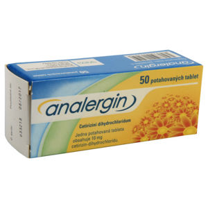 ANALERGIN 10MG potahované tablety 50