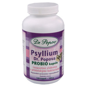 Dr.Popov Psyllium PROBIO cps.120 - II. jakost