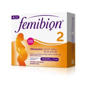Femibion 2 Těhotenství 28 tablet + 28 tobolek - balení 4 ks