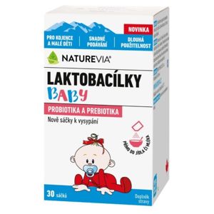 NatureVia Laktobacílky baby 30 sáčků - II. jakost