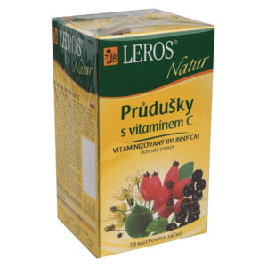 LEROS NATUR Průdušky s vitaminem C 20x1.5g - II. jakost