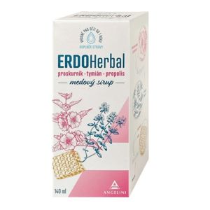 ERDOHerbal medový sirup 140ml - II. jakost