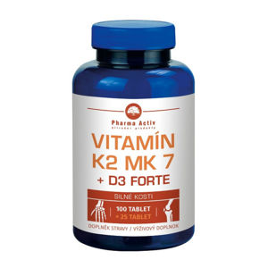 Vitamin K2 MK7 + D3 FORTE 1000 I.U. 125 tablet - II. jakost