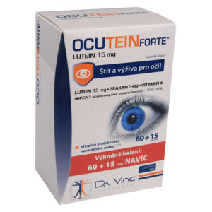 Ocutein FORTE Lutein 15mg Da Vinci Academia 60+15 - II. jakost