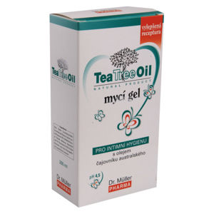 Tea Tree Oil mycí gel pro intimní hygienu 200ml - II. jakost