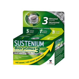 Sustenium Biorytmus 3 multivitamin MUŽ 60+ tbl.30 - II. jakost