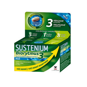 Sustenium Biorytmus 3 multivitamin MUŽ tbl.30 - II. jakost