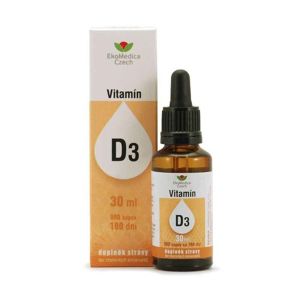Vitamín D3 30ml EKOMEDICA - II. jakost