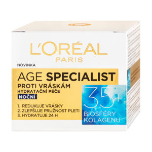 L’Oréal Paris Age Specialist 35+ noční krém proti vráskám 50ml