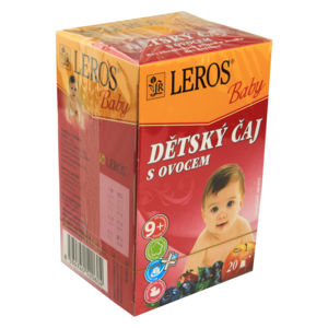 LEROS BABY Dětský čaj s ovocem n.s.20x2g - II. jakost