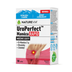 NatureVia UroPerfect Manóza Rapid 10 sáčků - II. jakost