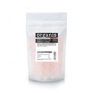 Organis Himalájská sůl růžová jemná 500 g - II. jakost