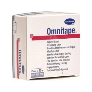 Páska fixační pro taping Omnitape 2cmx10m/1ks - II. jakost