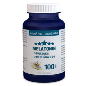 Melatonin Mučenka Meduňka B6 tbl.100 Clinical - II. jakost