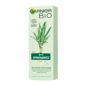 Garnier BIO Fresh Lemongrass vyvažující hydratační krém pro norm. až smíš. pleť 50 ml - II. jakost
