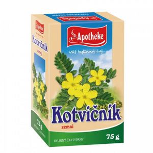 Apotheke Kotvičník zemní nať sypaný čaj 75g - II. jakost