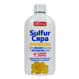 Milva šampon síra a chinin 200 ml
