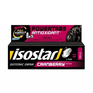 ISOSTAR Powertabs šumivé tablety brusinka 10x12g - II. jakost
