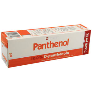 Panthenol 10% Swiss PREMIUM gel 100+25ml Zdarma - II. jakost