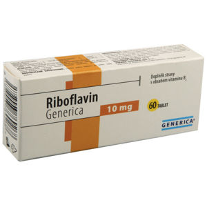 Riboflavin Generica tbl.60 - II. jakost