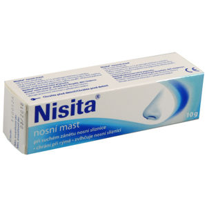 NISITA nosní mast 10g - II. jakost