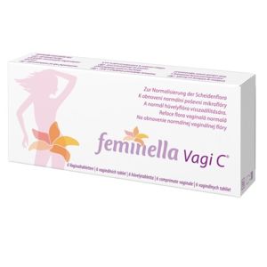 Feminella Vagi C 6 vaginálních tablet - II. jakost