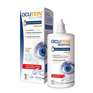 Ocutein SENSITIVE roztok na kontaktní čočky 360ml - II. jakost