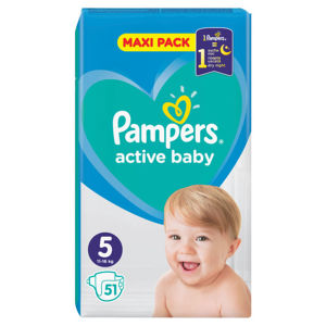 PAMPERS Active Baby VPP 5 Junior 51ks