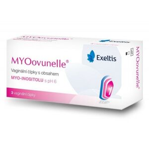 MYOovunelle vaginální čípky 3ks - II. jakost