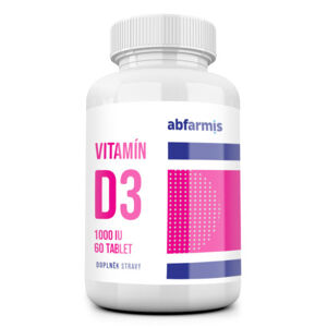 ABFARMIS Vitamín D3 1000IU tbl.60 - II. jakost