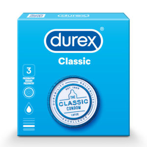 Prezervativ DUREX Classic 3ks - II. jakost
