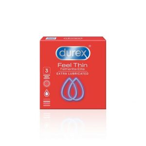 Prezervativ DUREX Feel Thin Extra Lubricated 3ks - II. jakost