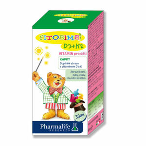 Pharmalife D3+K2 vitamin pro děti 30ml - II. jakost