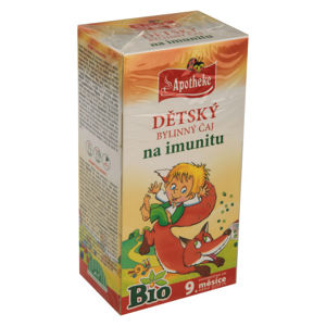 Apotheke Dětský čaj BIO na imunitu 20x1.5g - II. jakost