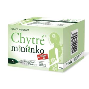 Chytré miminko 1 methylfolát 60 tablet - II. jakost