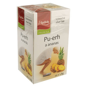 Apotheke Pu-erh a ananas čaj n.s.20x1.8g - II. jakost