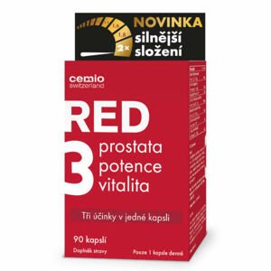 Cemio RED3 cps.90 Novinka ČR/SK - II. jakost