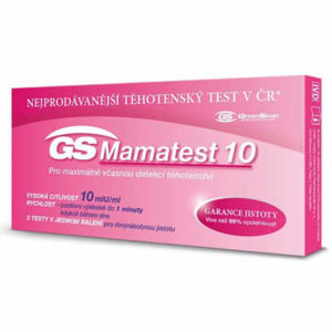 Dárek - GS Mamatest 10 Těhotenský test 2ks BE907