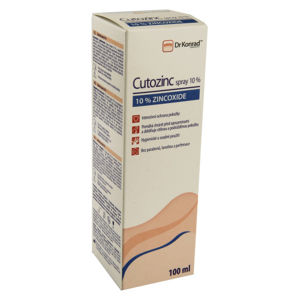 Cutozinc 10% spray DrKonrad 100ml - II. jakost
