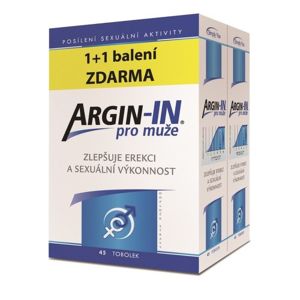 Argin-IN pro muže tob.45 + Argin-IN tob.45 zdarma - II. jakost