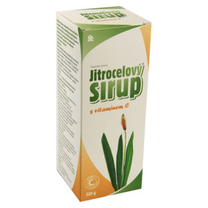 Herbacos Jitrocelový sirup s vitaminem C 320g - II. jakost