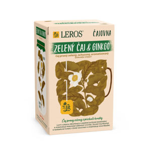 LEROS Čajovna Zelený čaj&Ginkgo 20x2g