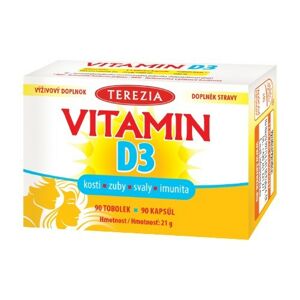 TEREZIA Vitamín D3 1000 IU tob.90 - II. jakost