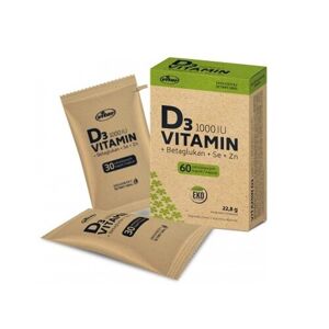 VITAR Vitamin D3 1000IU+betaglukan EKO cps.60 - II. jakost