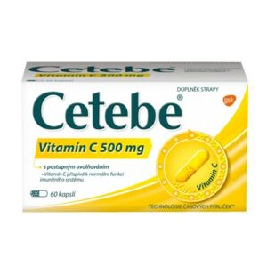 Cetebe vitamin C 500mg cps.60 - II. jakost